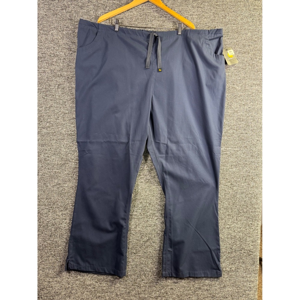 Carhartt Liberty Navy Blue Scrub Pants Mens 4XL Regular C50201 NWT